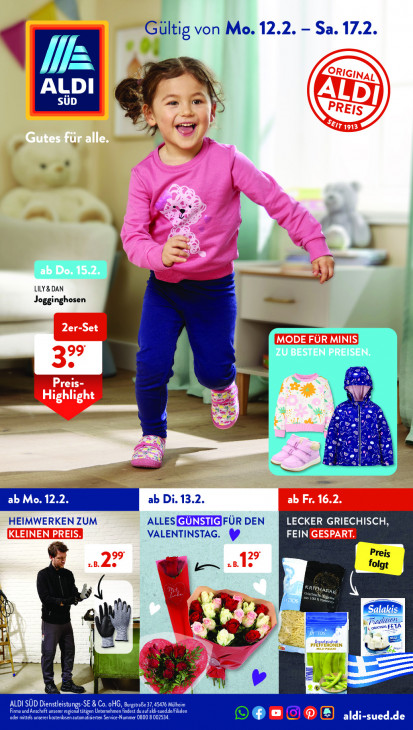 Aldi Süd Prospekt 17.02.2024