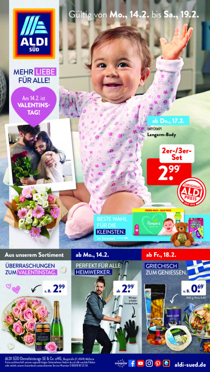 Aldi Süd Prospekt 17.02.2022