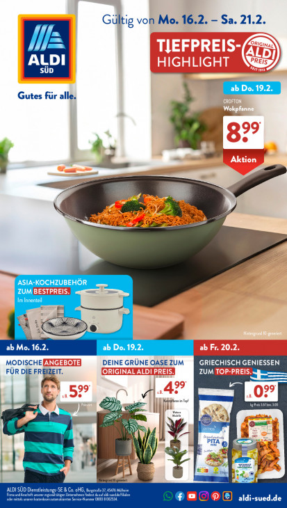 Aldi Süd Prospekt 19.02.2026