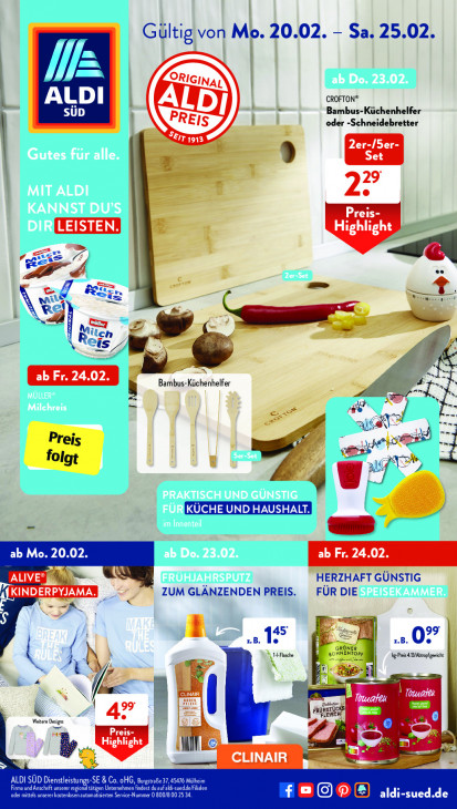 Aldi Süd Prospekt 25.02.2023