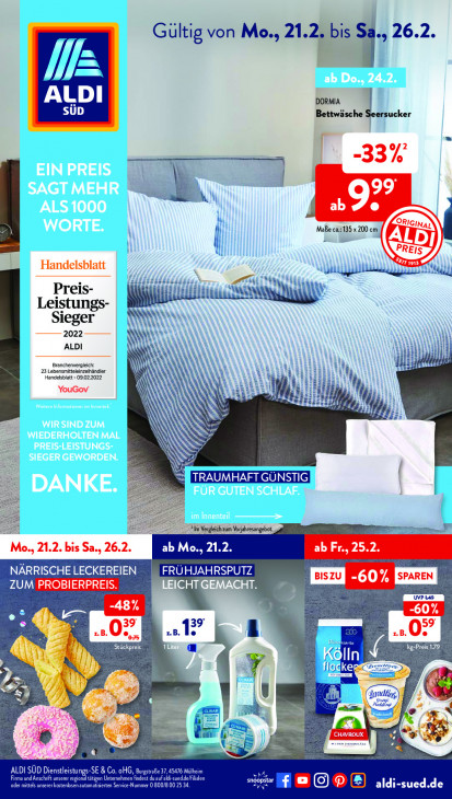 Aldi Süd Prospekt 24.02.2022