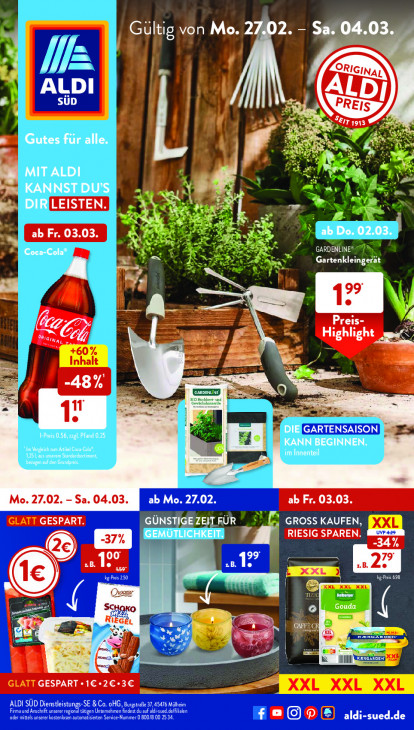 Aldi Süd Prospekt 04.03.2023